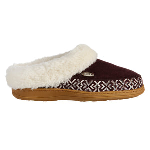 Acorn Greta Embroidered Clog SLIPPERS ACORN   