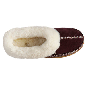 Acorn Greta Embroidered Clog SLIPPERS ACORN   