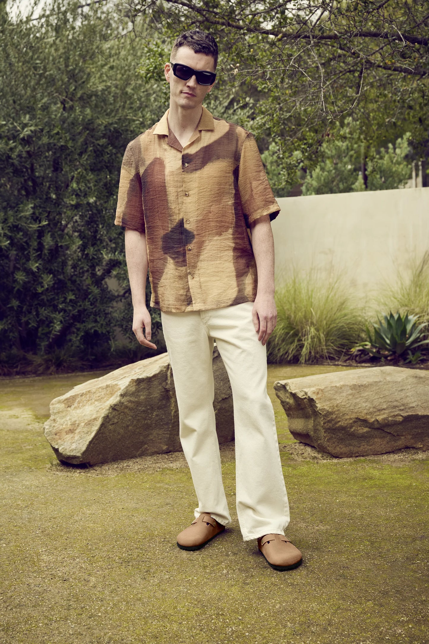 Unisex Boston Cognac Oil