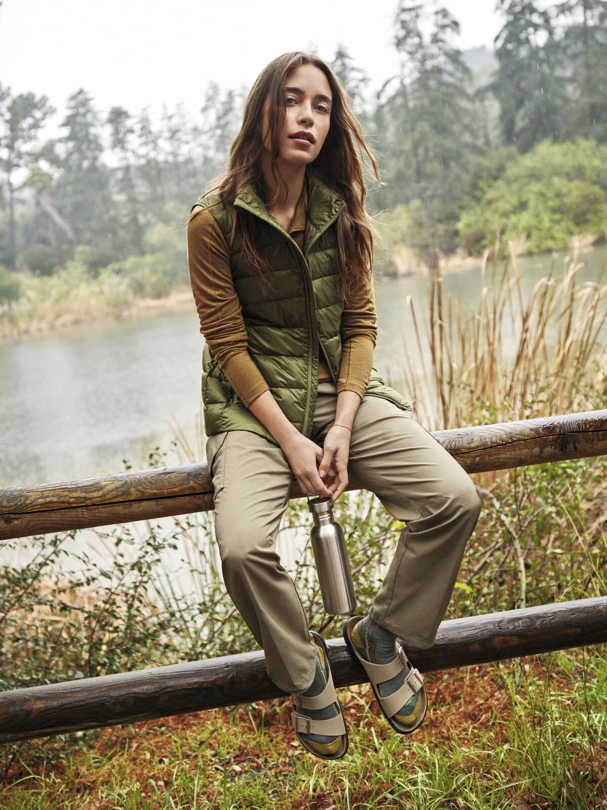 Women's Arizona Crosstown Rugged Tobacco Oiled Leather SHOES BIRKENSTOCK