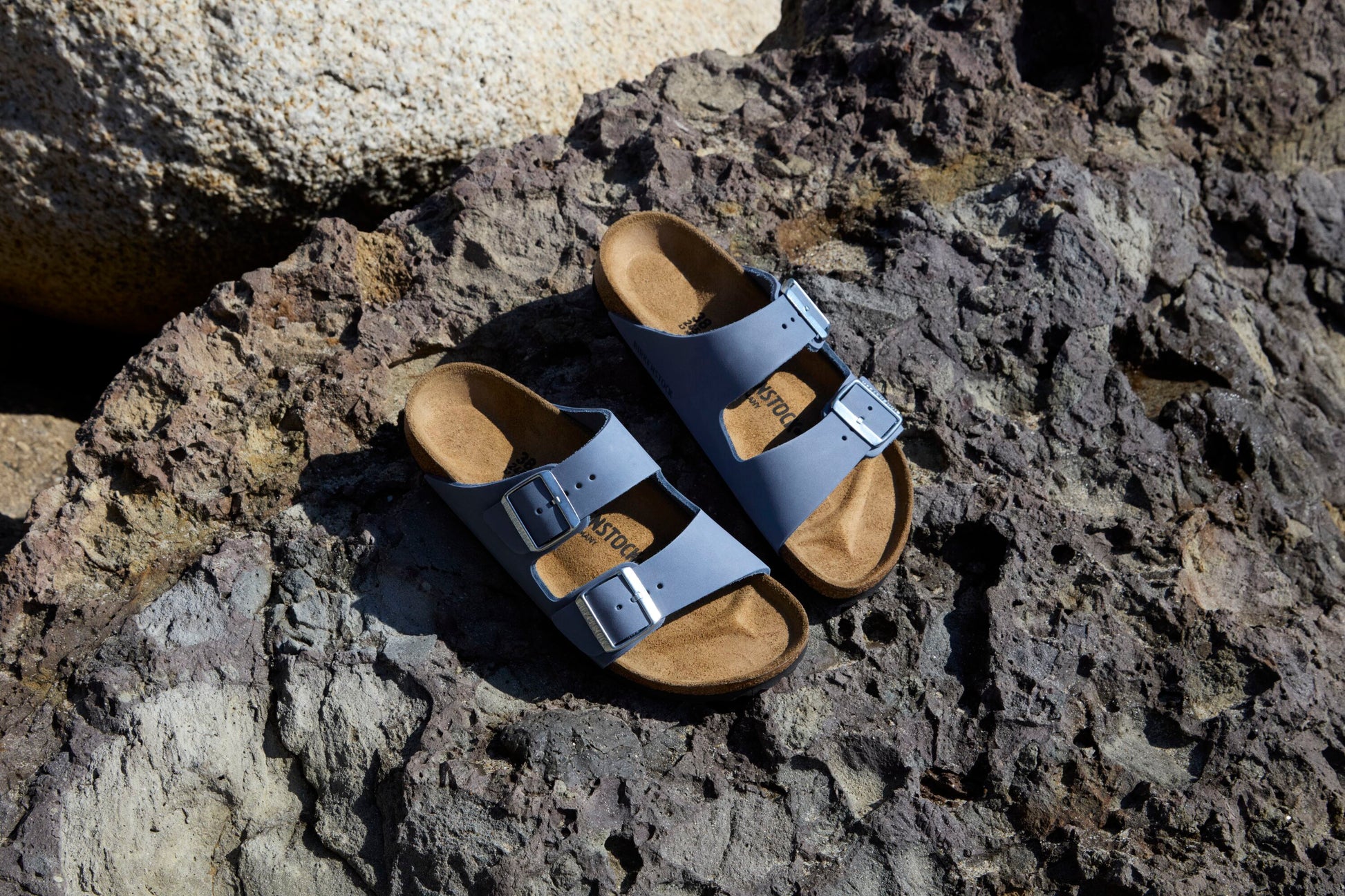 Birkenstock Arizona Nubuck Leather Women's Stone Blue / 42 / N Birkenstock Arizona Nubuck Leather Women's Stone Blue / 42 / N