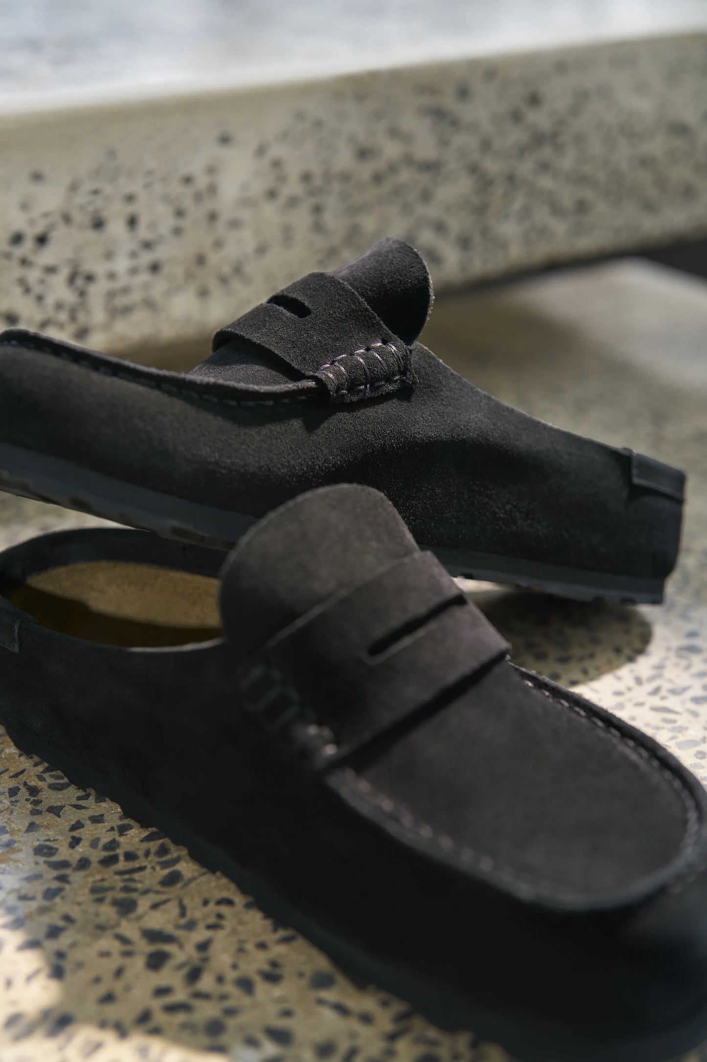 Women's Naples Black Suede