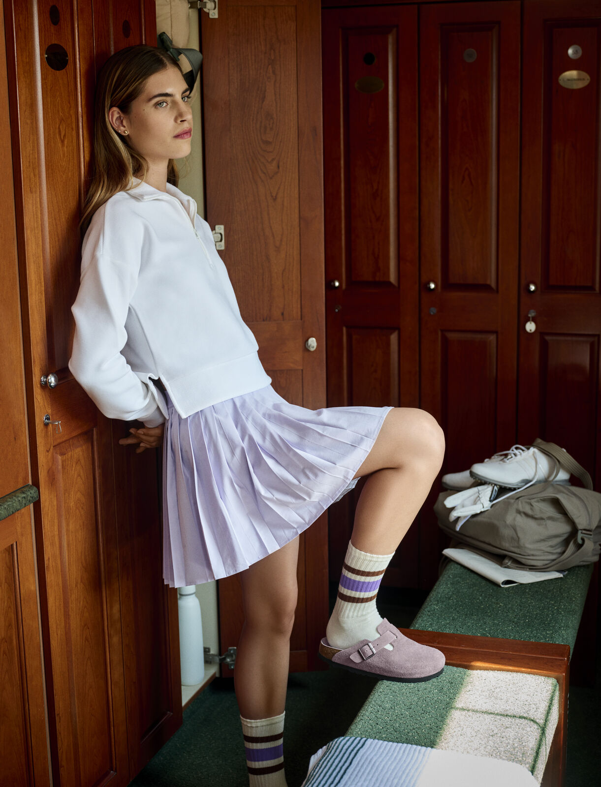 Women's Boston Purple Tonal SHOES BIRKENSTOCK