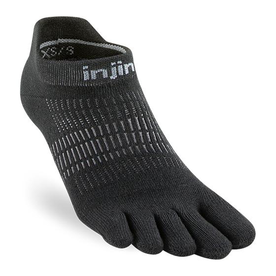 Injinji Women's Lightweight No Show Sock SOX INJINJI XS/SM Black 