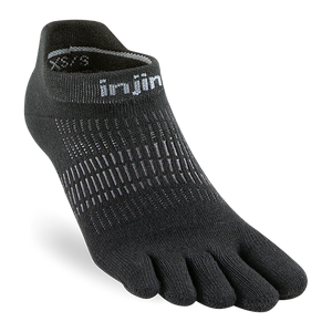 Injinji Women's Lightweight No Show Sock SOX INJINJI XS/SM Black 