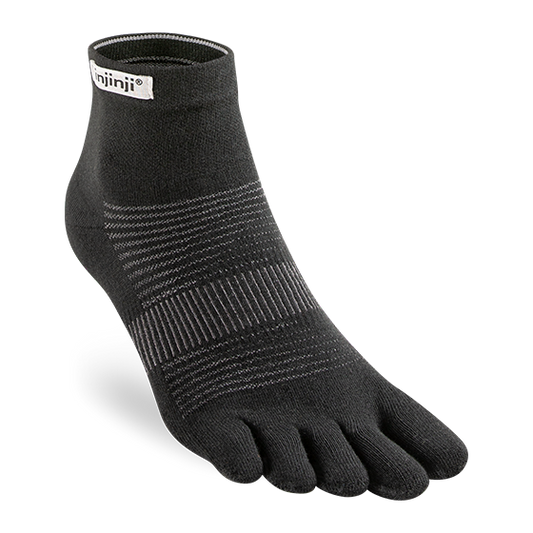 Injinji Lightweight Mini Crew SOX INJINJI S Black 