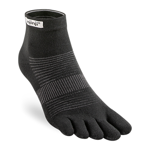 Injinji Lightweight Mini Crew SOX INJINJI S Black 