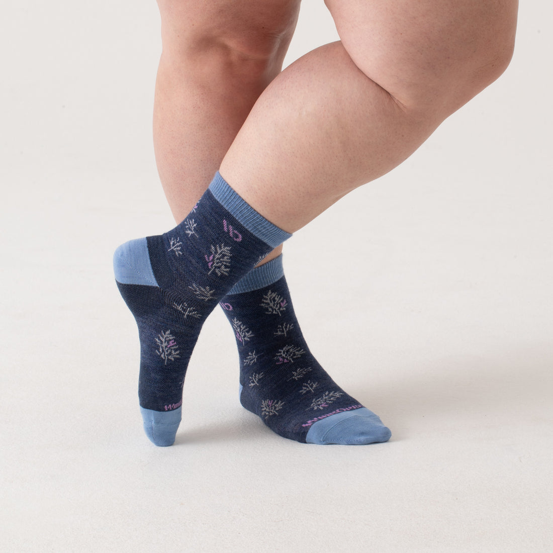 Wide Open Women's Foliage Crew SOX WIDE OPEN