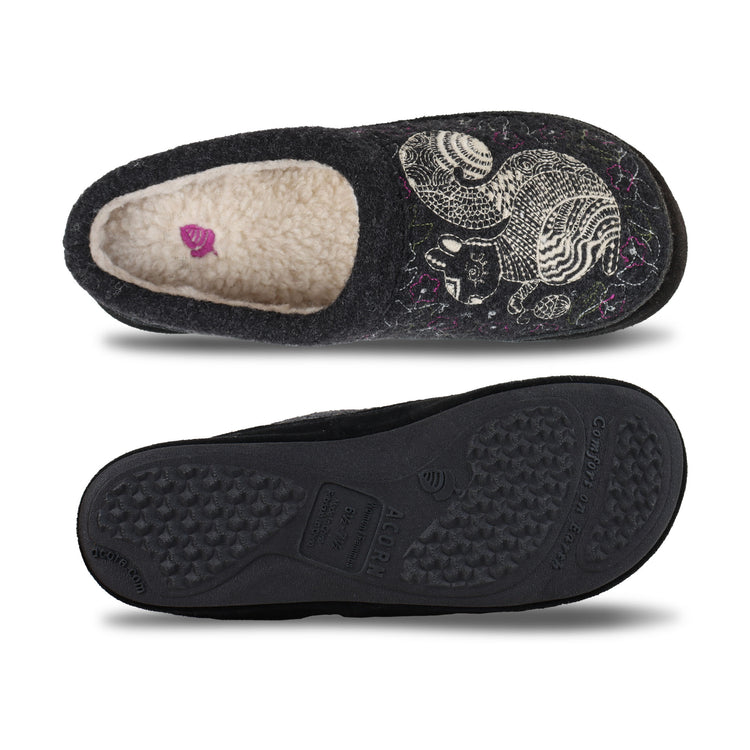 Women's Forest Mule SLIPPERS ACORN