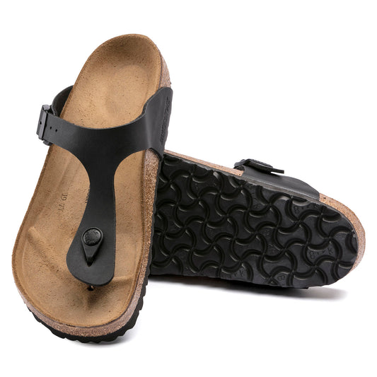 Birkenstock Gizeh Kid Sandals BIRKENSTOCK 34N Black Birko Flor