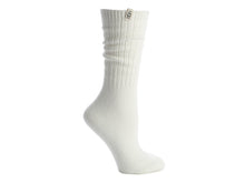 Load image into Gallery viewer, UGG Women&#39;s Rib Knit Slouchy Sock SOX UGG AUSTRALIA White  
