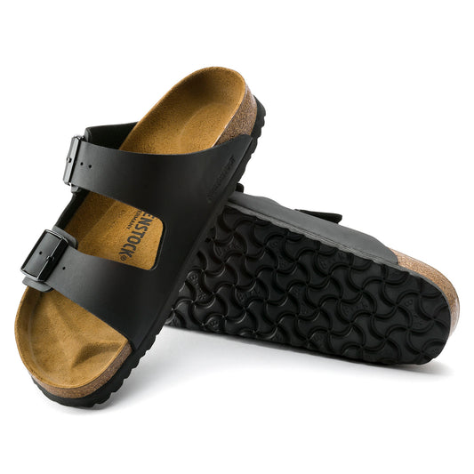 Unisex Arizona Black Birko-Flor SHOES BIRKENSTOCK 35N Black