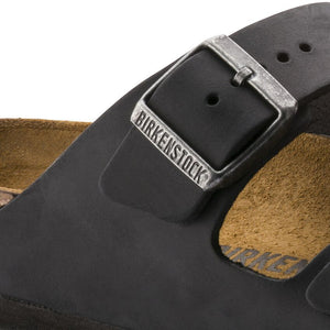 Birkenstock Arizona Black Oiled Leather SHOES BIRKENSTOCK   