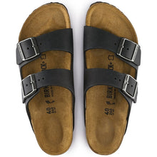 Load image into Gallery viewer, Birkenstock Arizona Black Oiled Leather SHOES BIRKENSTOCK   
