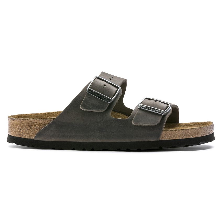 Birkenstock Arizona Iron Oil Soft Footbed SHOES BIRKENSTOCK   