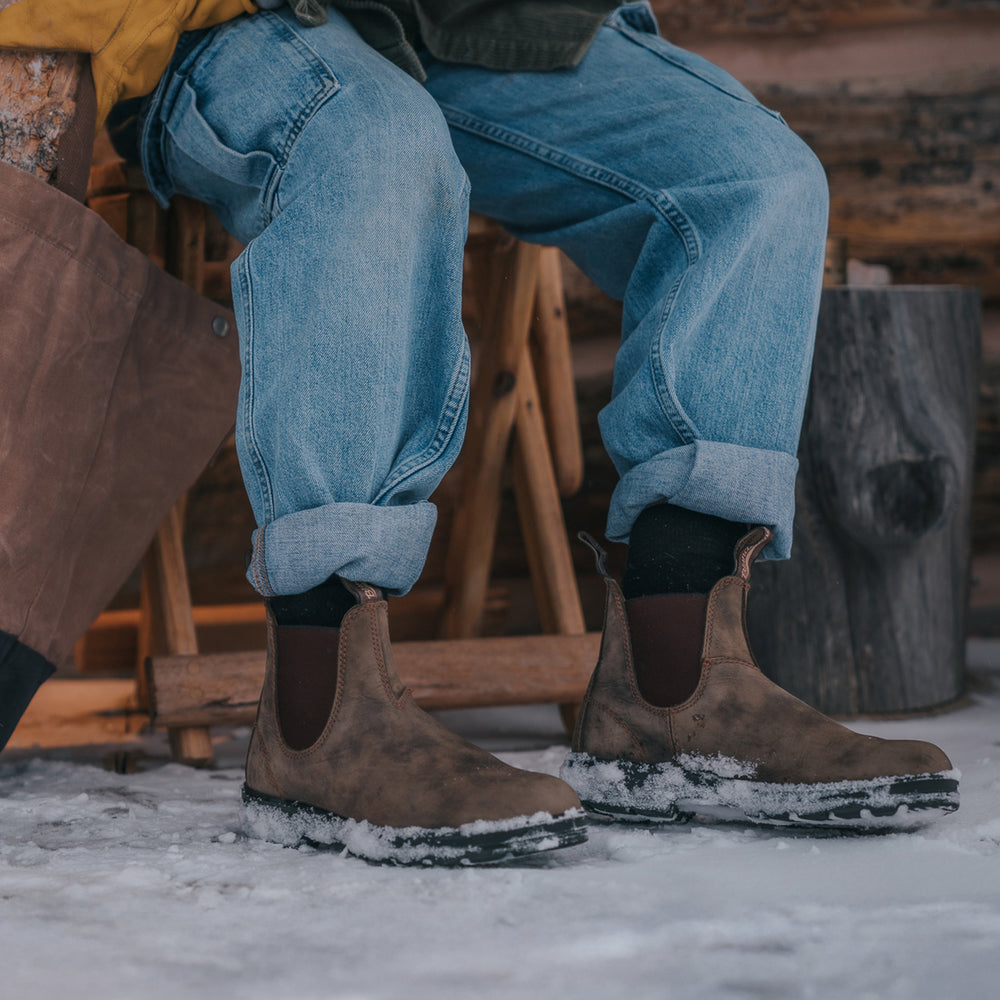 Unisex 585 Rustic Brown SHOES BLUNDSTONE