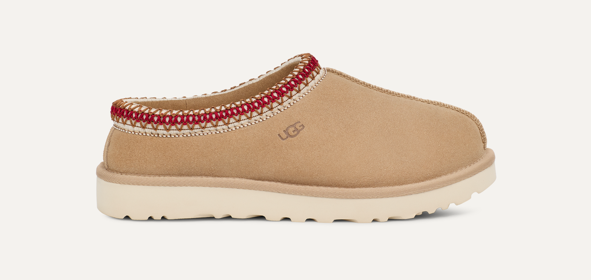 UGG Women's Tasman SLIPPERS UGG AUSTRALIA 5 Sand Dark Cherry 