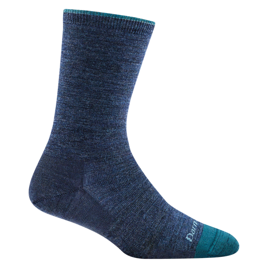 Darn Tough Women's Solid Basic Lightweight SOX DARN TOUGH M (7.5-9.5) Denim