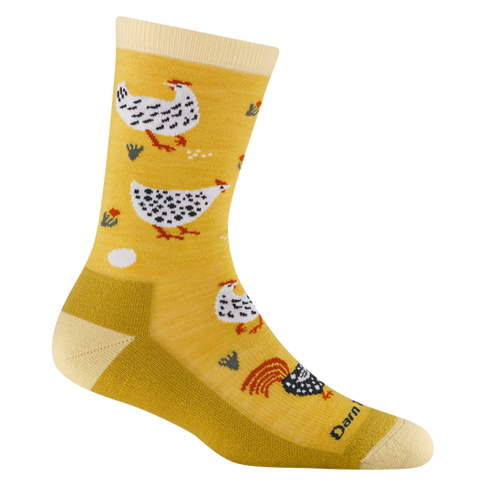 Darn Tough Women's Mother Clucker Lightweight SOX DARN TOUGH M (7.5-9.5) Sunny