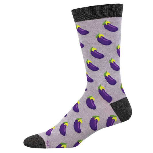 Socksmith Men's Nightshade Bamboo SOX SOCKSMITH Purple Heather