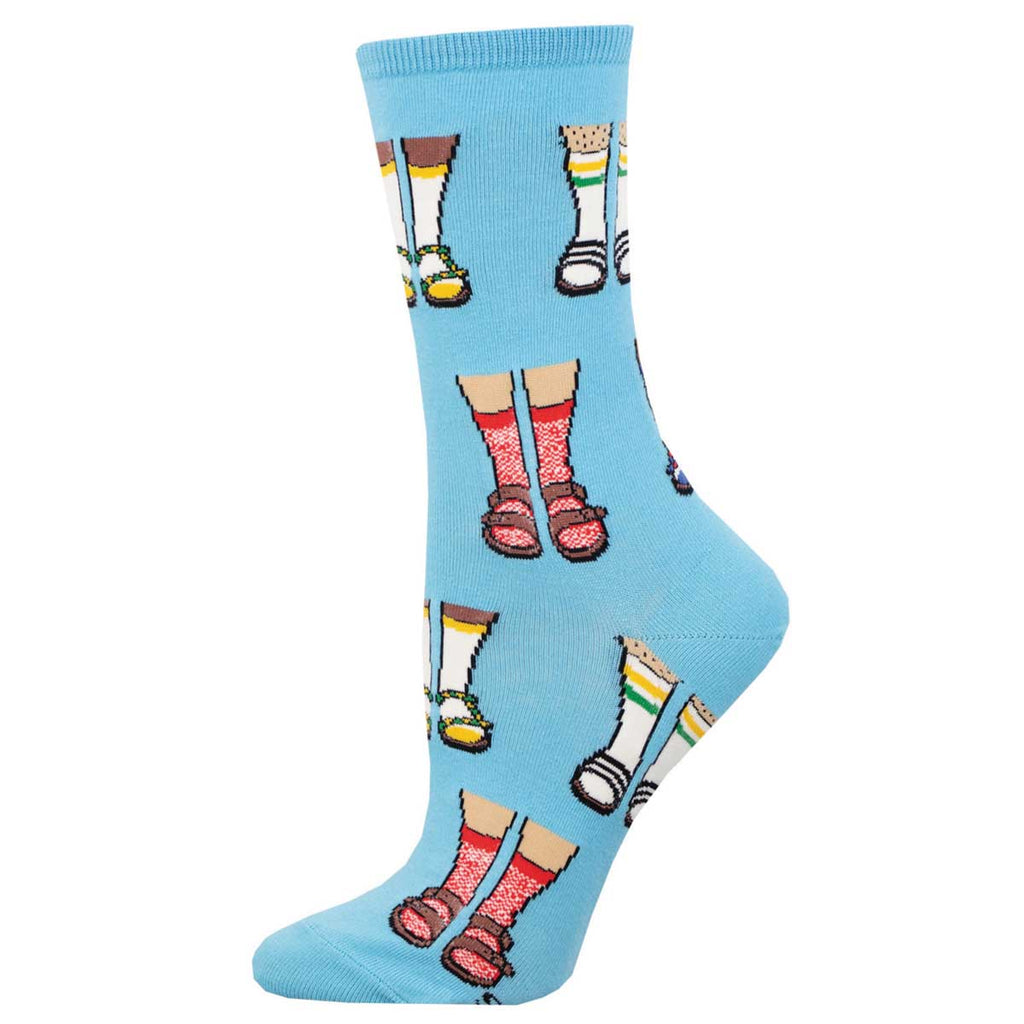 Socksmith Women's Socks and Sandals SOX SOCKSMITH Blue