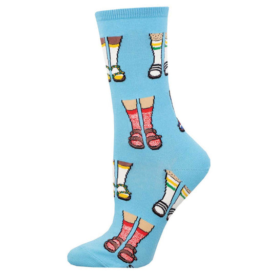 Socksmith Women's Socks and Sandals SOX SOCKSMITH Blue