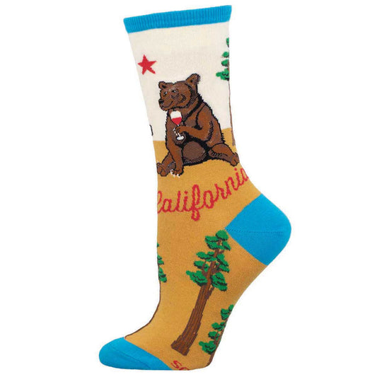 Socksmith Women's California SOX SOCKSMITH Ivory