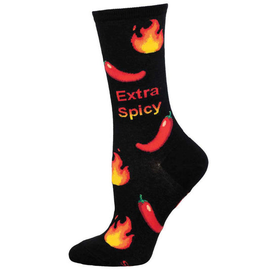 Socksmith Women's Extra Spicy SOX SOCKSMITH Black