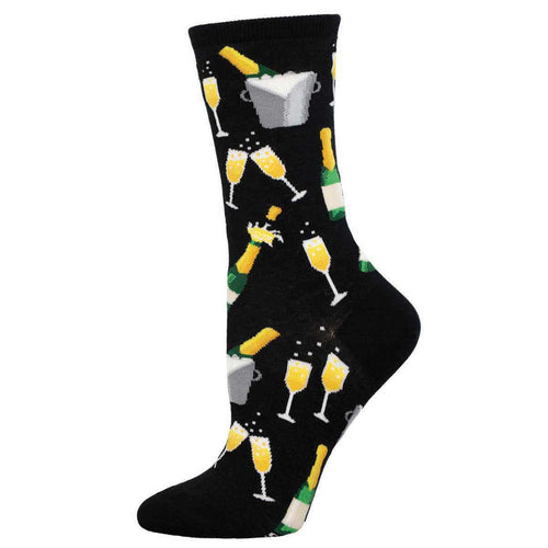 Socksmith Women's Champagne Toast SOX SOCKSMITH Black  