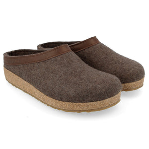 Haflinger GZL Grizzly Brown Leather SHOES HAFLINGER   