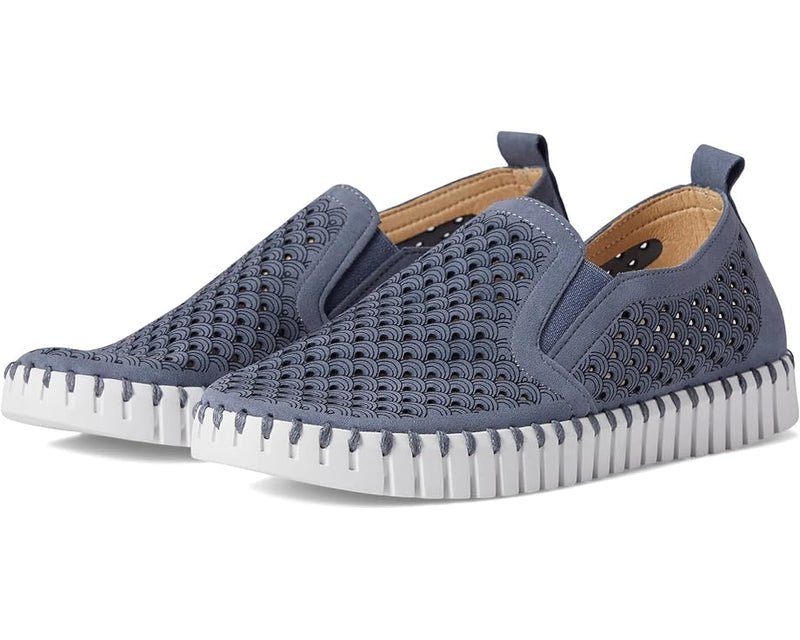 Women's Tulip 140 SHOES ILSE JACOBSEN 36 Gray/Blue
