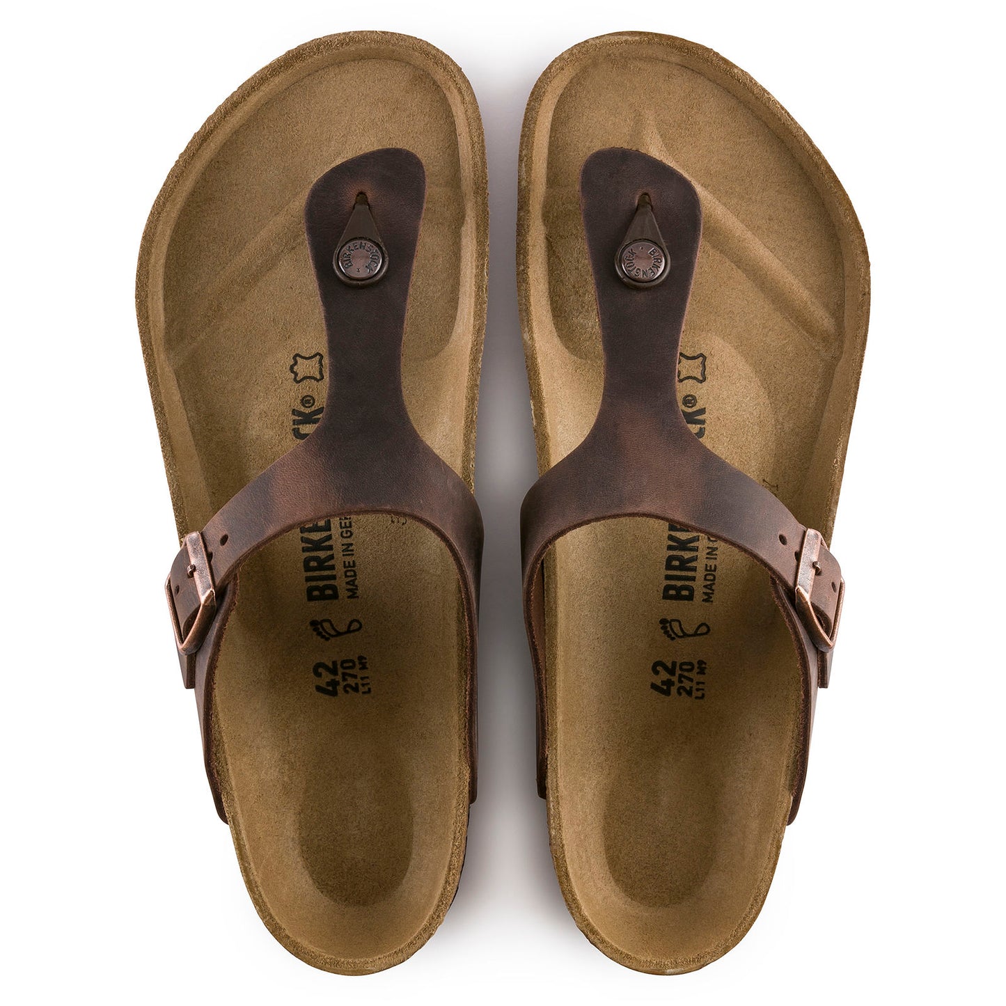 Women's Gizeh Oiled Leather SHOES BIRKENSTOCK
