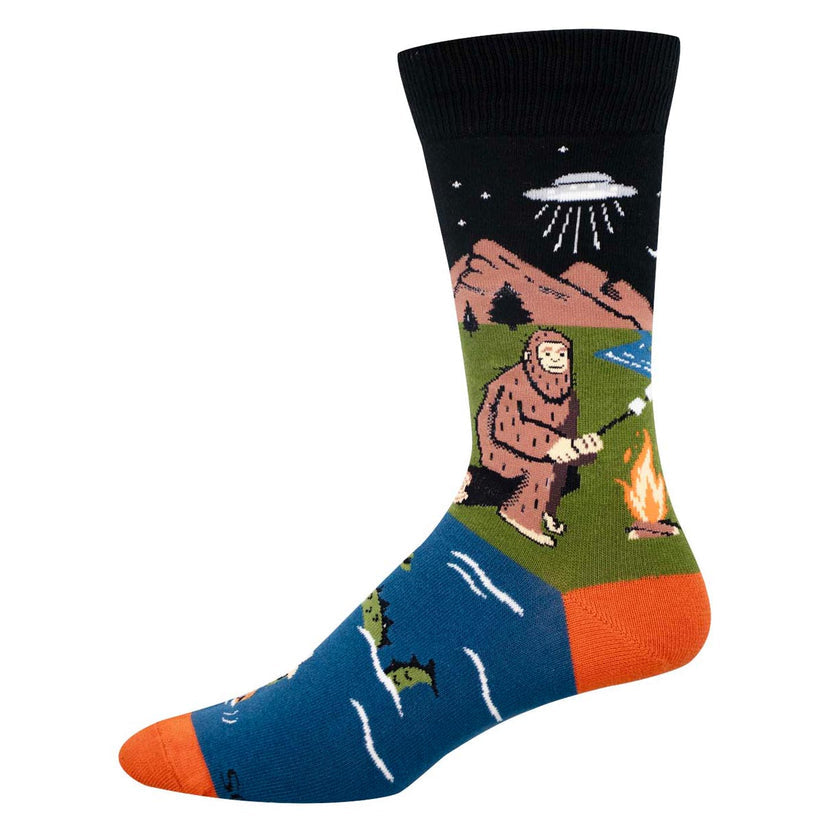 Cryptid Camp SOX SOCKSMITH Black