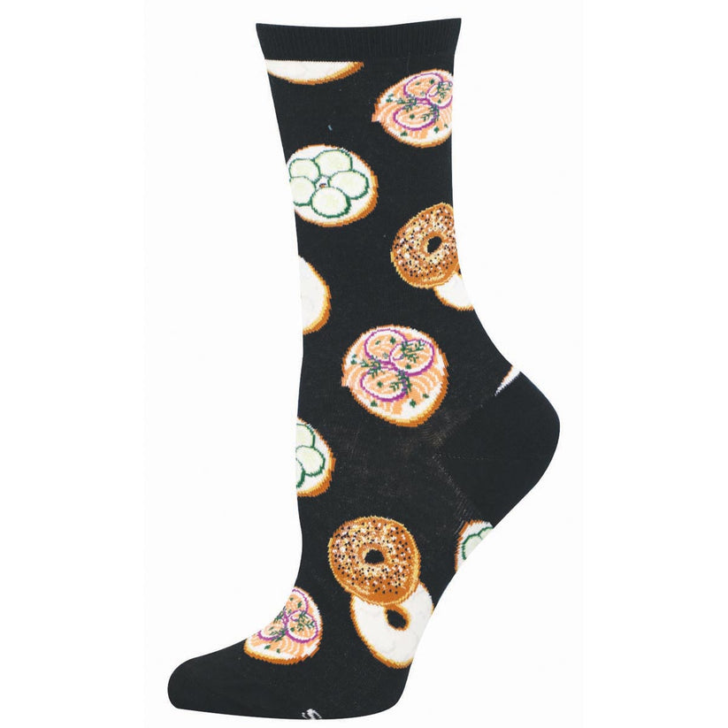 Everything Bagel SOX SOCKSMITH Black