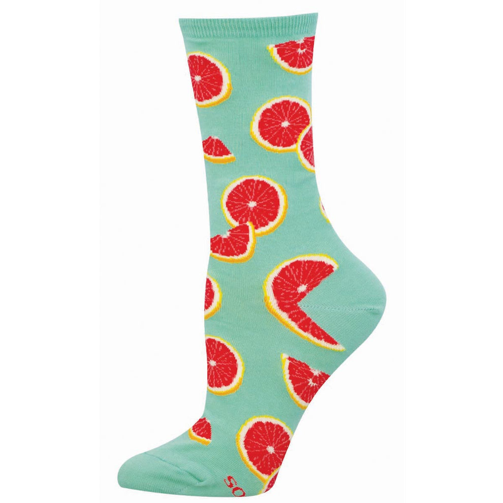 Women's Grapefruit Goodness SOX SOCKSMITH Mint