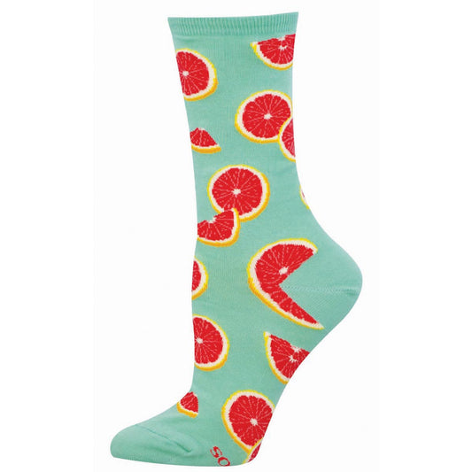 Women's Grapefruit Goodness SOX SOCKSMITH Mint