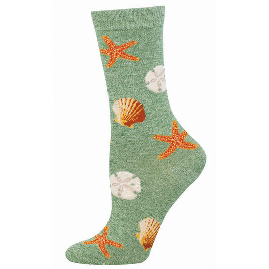 Seas the Day Bamboo SOX SOCKSMITH Mint Heather