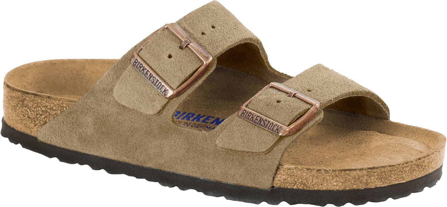 Unisex Arizona Taupe Soft Footbed SHOES BIRKENSTOCK