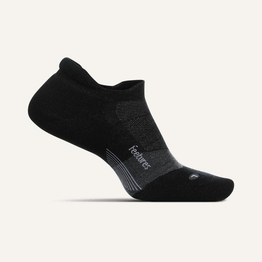Feetures Unisex Merino 10 Max Cushion Tab SOX FEETURES S (W 4-6.5) Black