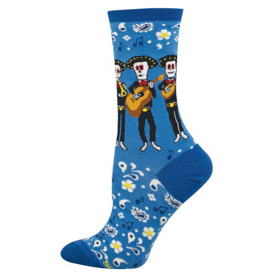 Socksmith Women's Muertos Mariachi SOX SOCKSMITH Blue