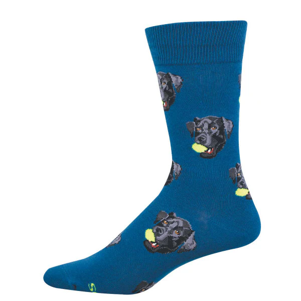 Socksmith Men's Black Lab SOX SOCKSMITH Tea