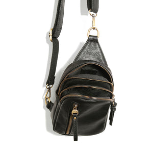 Joy Susan Black Skyler Sling Bag PURSES JOY SUSAN