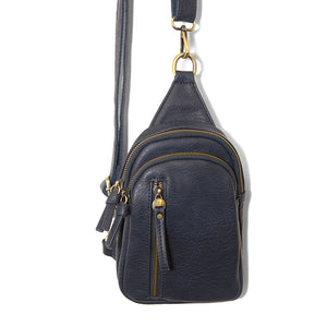 Joy Susan Navy Skyler Sling Bag PURSES JOY SUSAN Navy