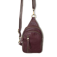 Load image into Gallery viewer, Joy Susan Wine Skyler Sling Bag PURSES JOY SUSAN Wine
