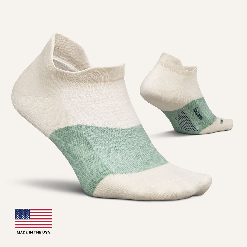 Feetures Unisex Merino 10 Max Cushion Tab SOX FEETURES