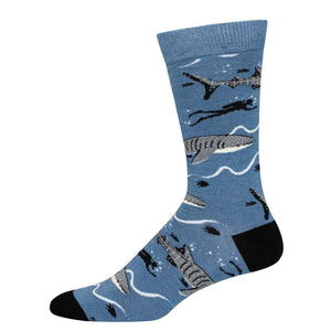 Socksmith Whale Shark SOX SOCKSMITH Blue