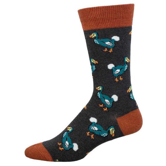 Socksmith Men's Yolo Dodo SOX SOCKSMITH Charcoal