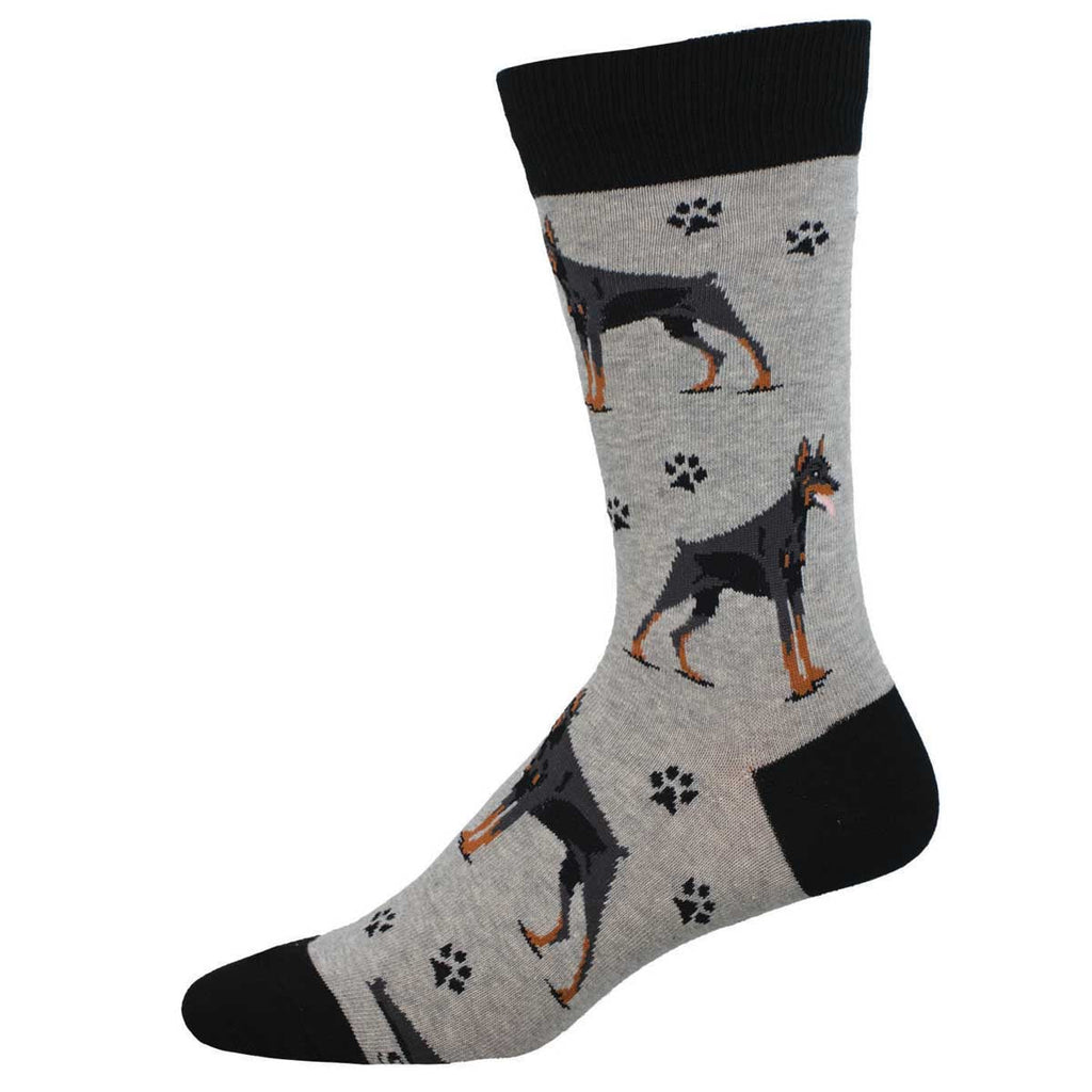 Socksmith Men's Doberman SOX SOCKSMITH Light Grey