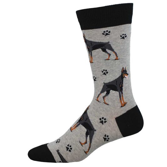 Socksmith Men's Doberman SOX SOCKSMITH Light Grey