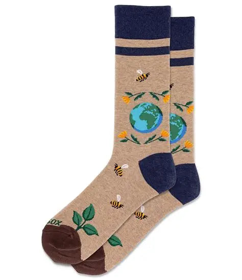Hot Sox Men's Earth Day SOX HOTSOX Hemp Heather